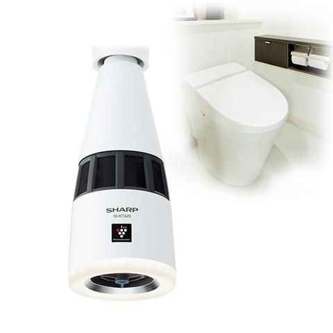 SHARP IG-KTA20-W イオン発生機 人感センサーLEDライト SHARP