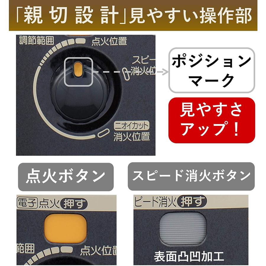 CORONA（コロナ） 石油ストーブ 【日本生産】 (木造6畳 / コンクリート