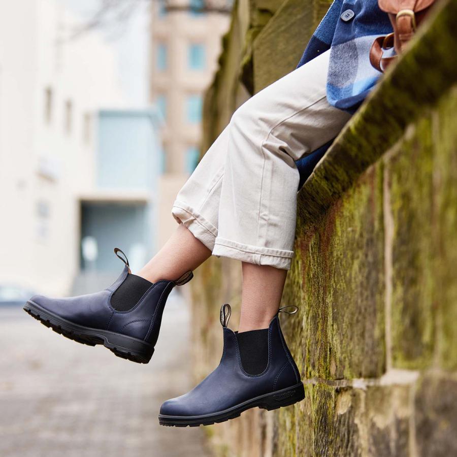 BLUNDSTONE（ブランドストーン） BS2246 Navy ネイビー スムースレザー