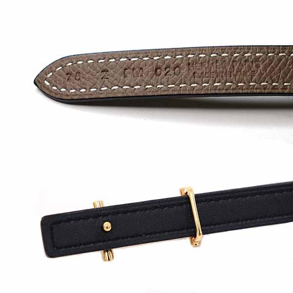 HERMES（エルメス） リバーシブルベルト 13mm Ancre サイズ:75 Z刻印
