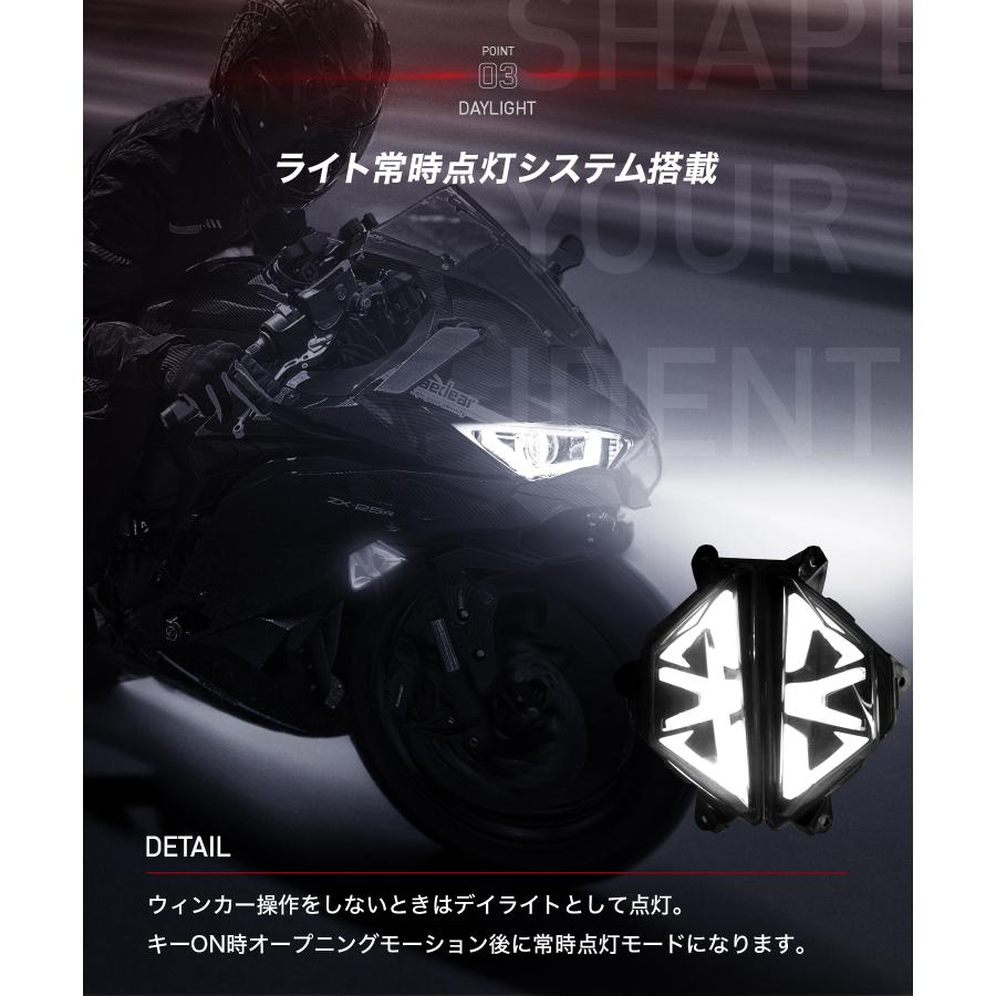 Kaedear（カエディア） CyberLED(サイバーLED) ウィンカー カスタム