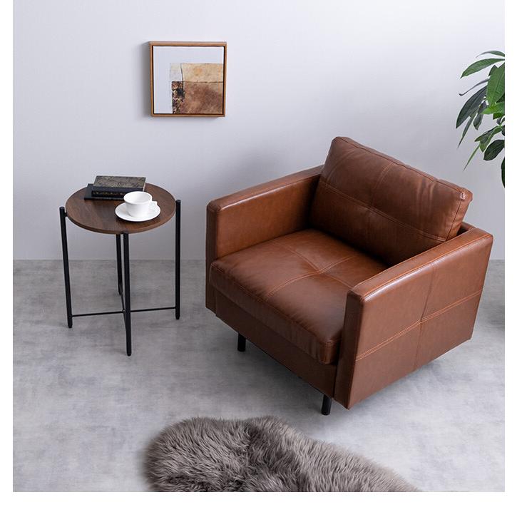 ソファ ソファー 1人掛け 一人掛け 1P 1人用 一人用 ひとりがけ レザー