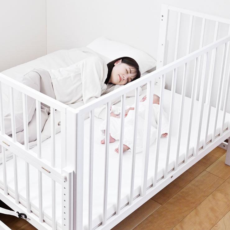 そいねーる そいねーるラージ ベビーベッド 専用マットレス付 yamatoya