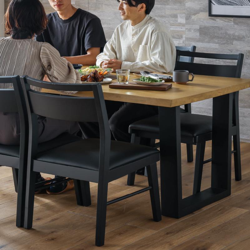 関家具 公式店 ダイニング7点セット テーブル 180cm チェア 6脚 ライト