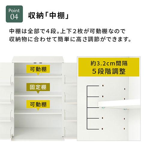 ぼん家具 本棚 大容量 スリム 扉付き キャビネット コミックラック