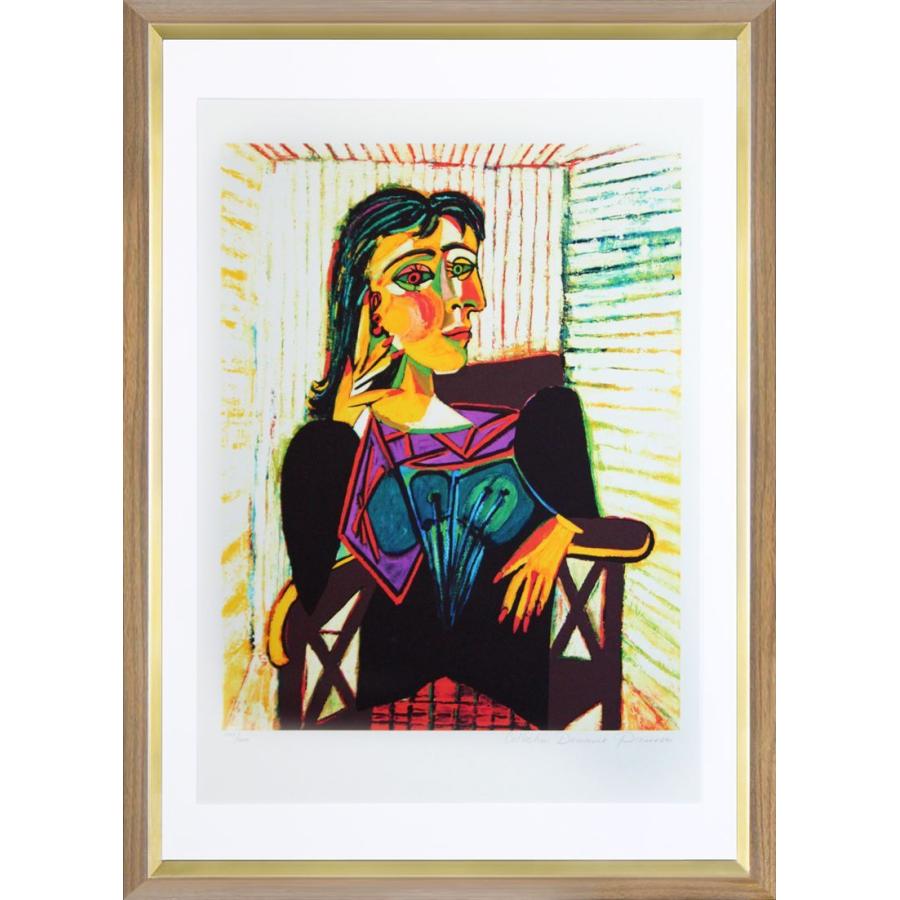 絵画販売 パブロピカソ ドラマールの肖像 額縁付き : 絵画販売のアート