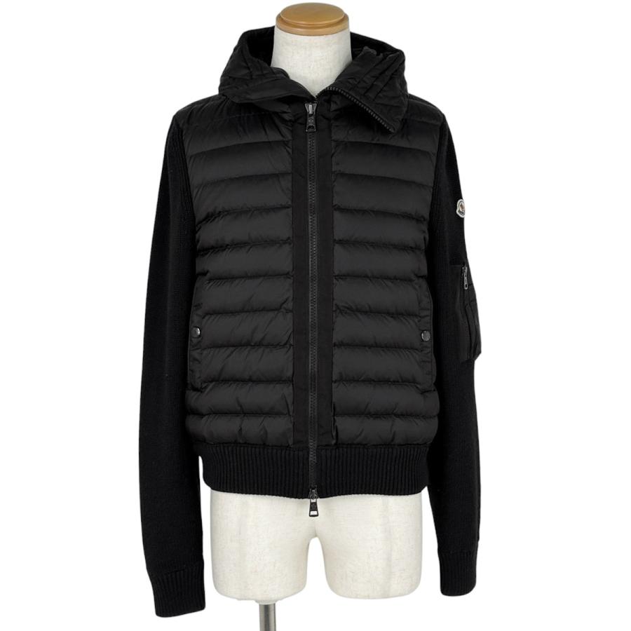 MONCLER（モンクレール） ニット切替 ダウンジャケット CARDIGAN