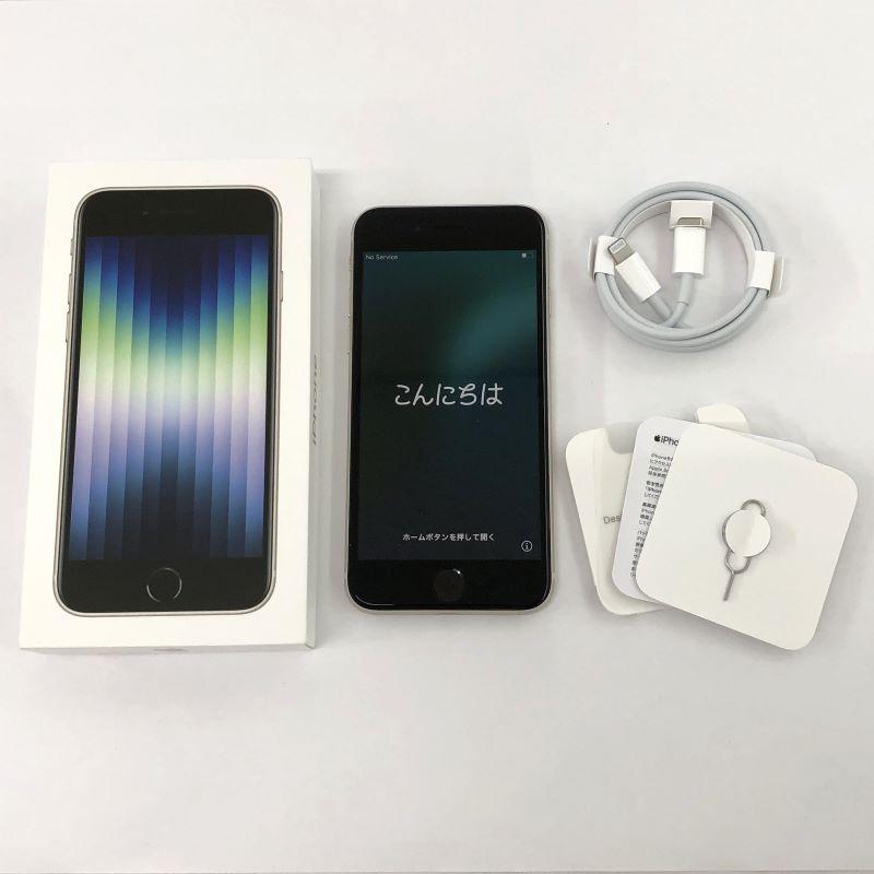 ジャンク品扱い》docomo MMYD3J/A Apple iPhone SE 第3世代 64GB