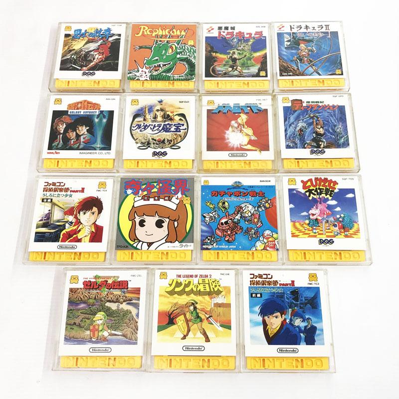 ジャンク》《レトロ》ディスクシステム ディスクライター型ケース他