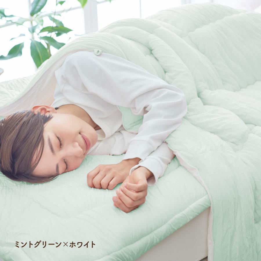ディーブレス 掛け布団 とろける 日本製 とろけるふとん enifea 2 肌