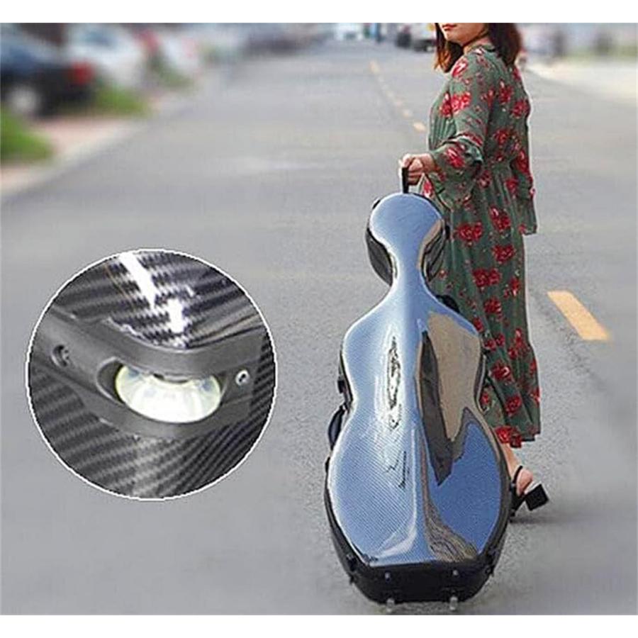 チェロケース チェロ ハードケース プロフェッショナル 炭素繊維 繊維