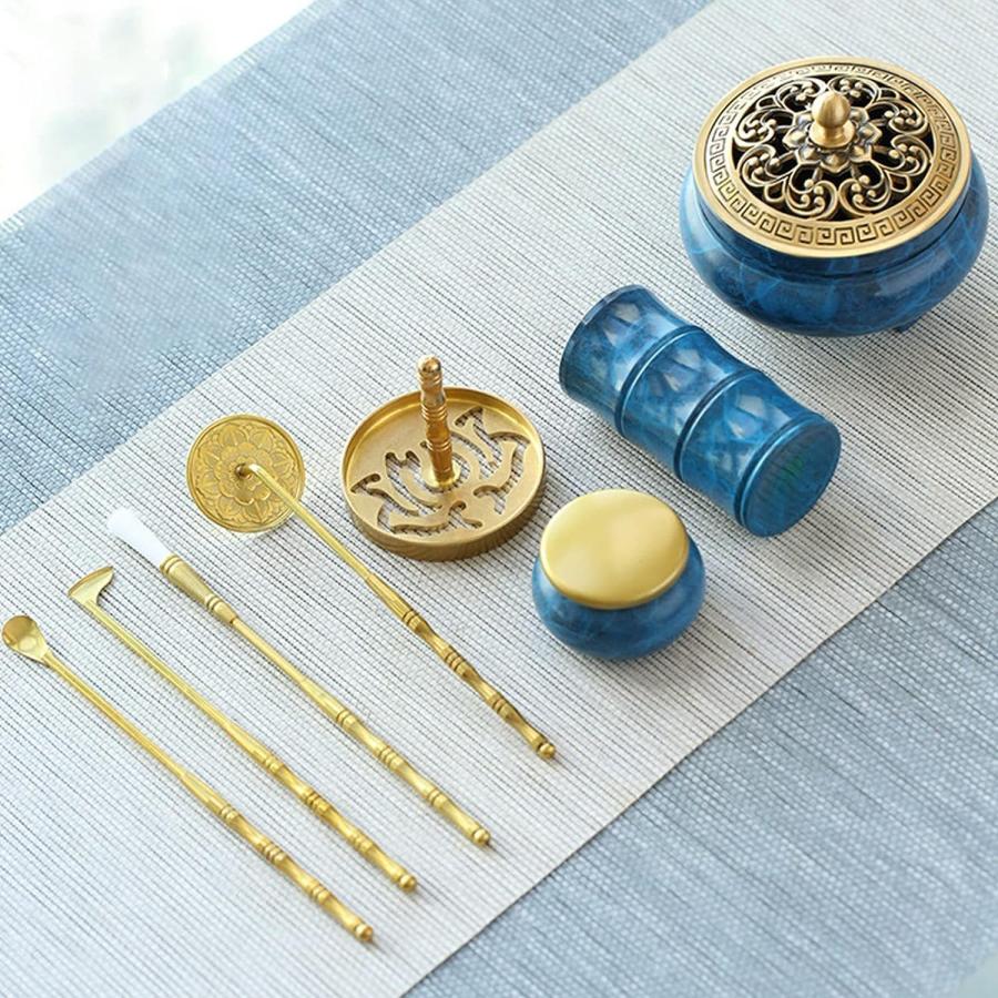 香作りキット 8 個/セット DIYお香作りキットDIY 逆流タワー お香型 香