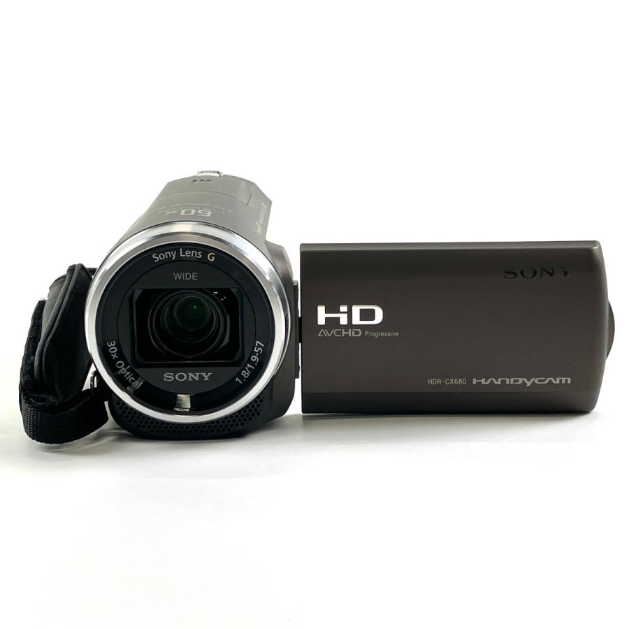 ソニー SONY デジタルHDビデオカメラレコーダー HDR-CX680 TI ブラウン