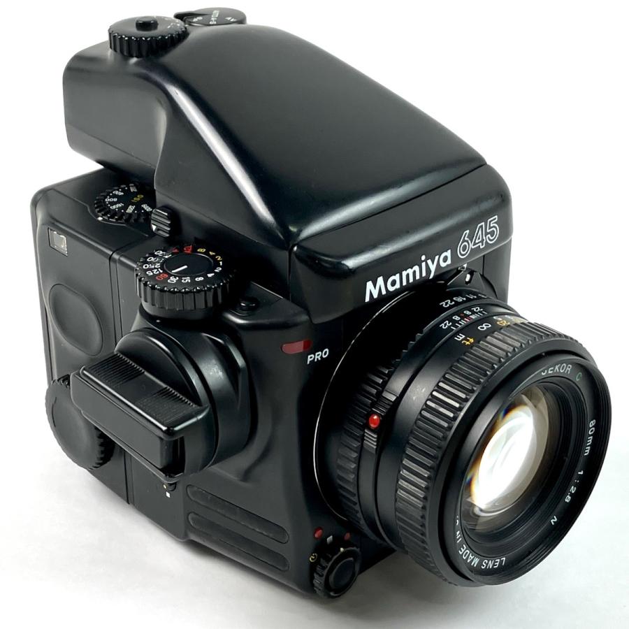 マミヤ Mamiya 645PRO + SEKOR C 80mm F2.8 N 中判カメラ 中古 在庫