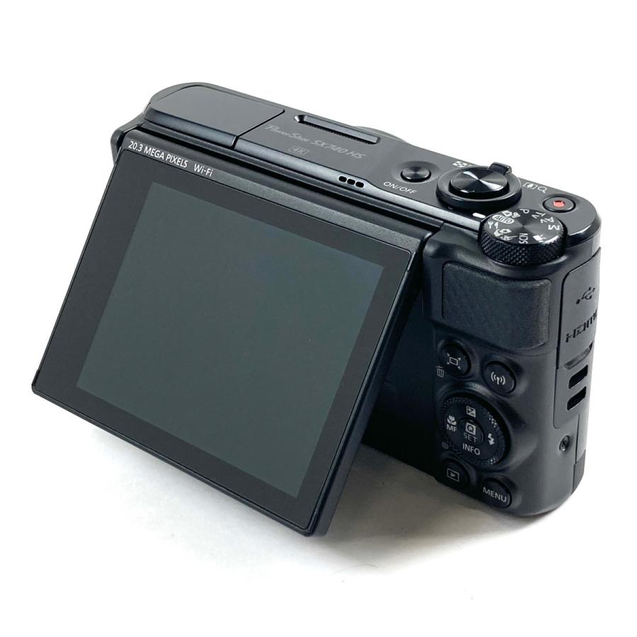 キヤノン Canon PowerShot SX740 HS ブラック コンパクトデジタル