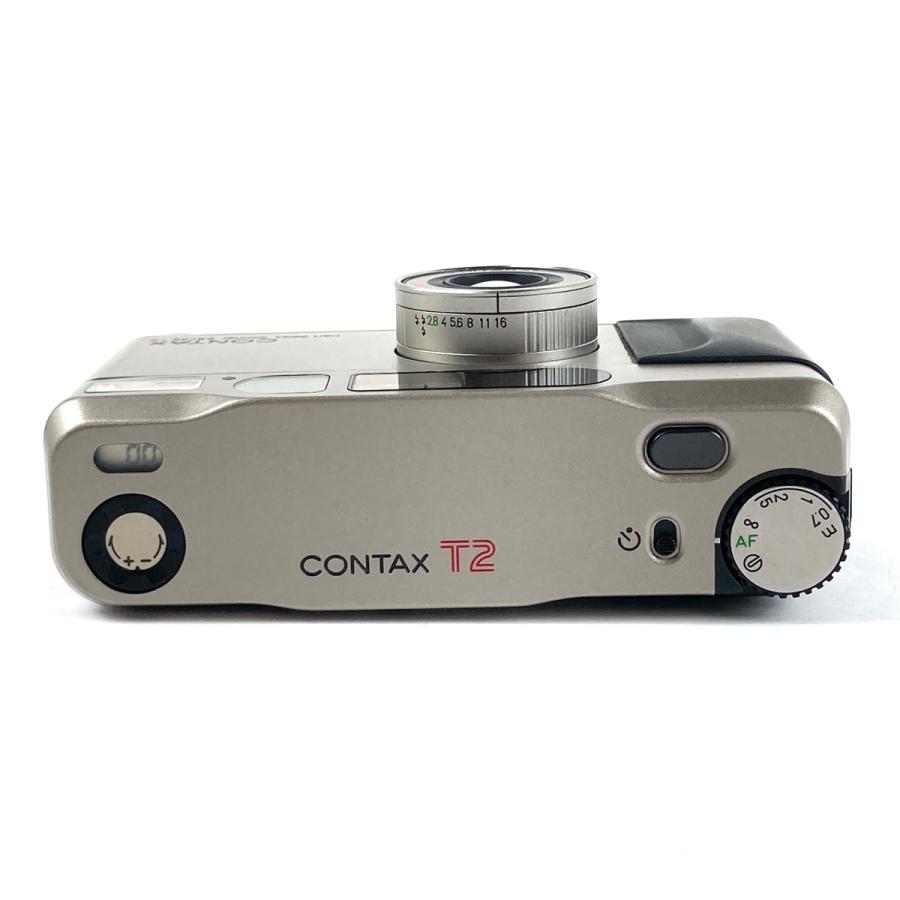 コンタックス CONTAX T2 チタンシルバー フィルム コンパクトカメラ