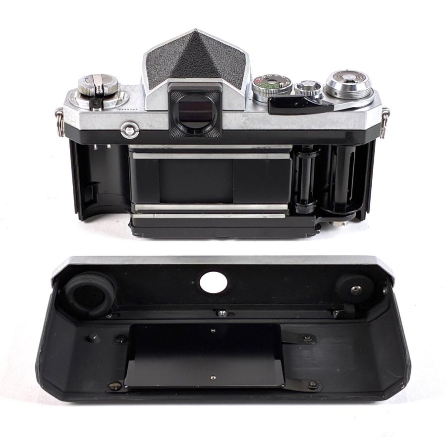 ニコン Nikon F アイレベル シルバー ボディ フィルム マニュアル