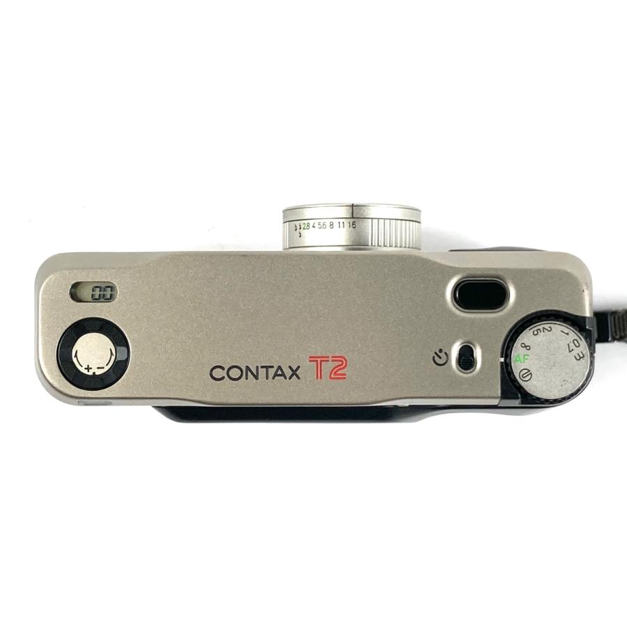 コンタックス CONTAX T2 D チタンシルバー フィルム コンパクトカメラ