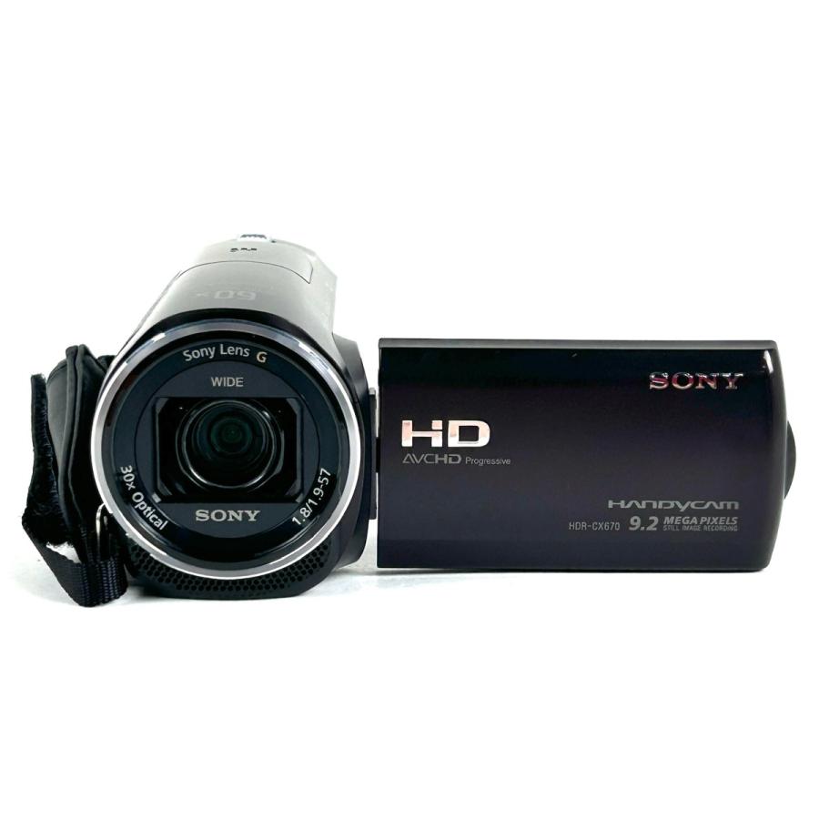 ソニー SONY HDR-CX670 デジタルビデオカメラ 中古 : リユースセレクト