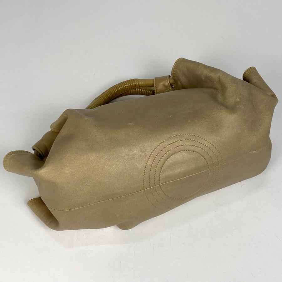 LOEWE（ロエベ） ナッパアイレ アナグラム ハンドバッグ レザー