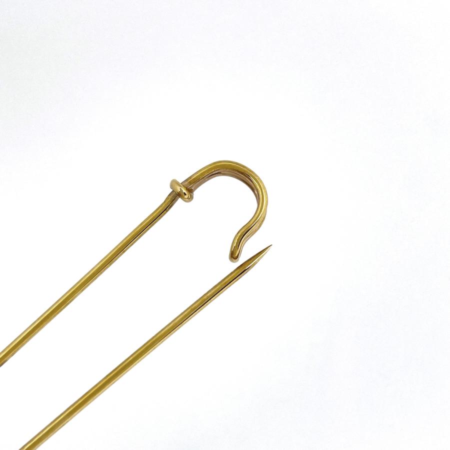 HERMES（エルメス） セリエ ピン ブローチ ロゴ ブローチ GP ゴールド