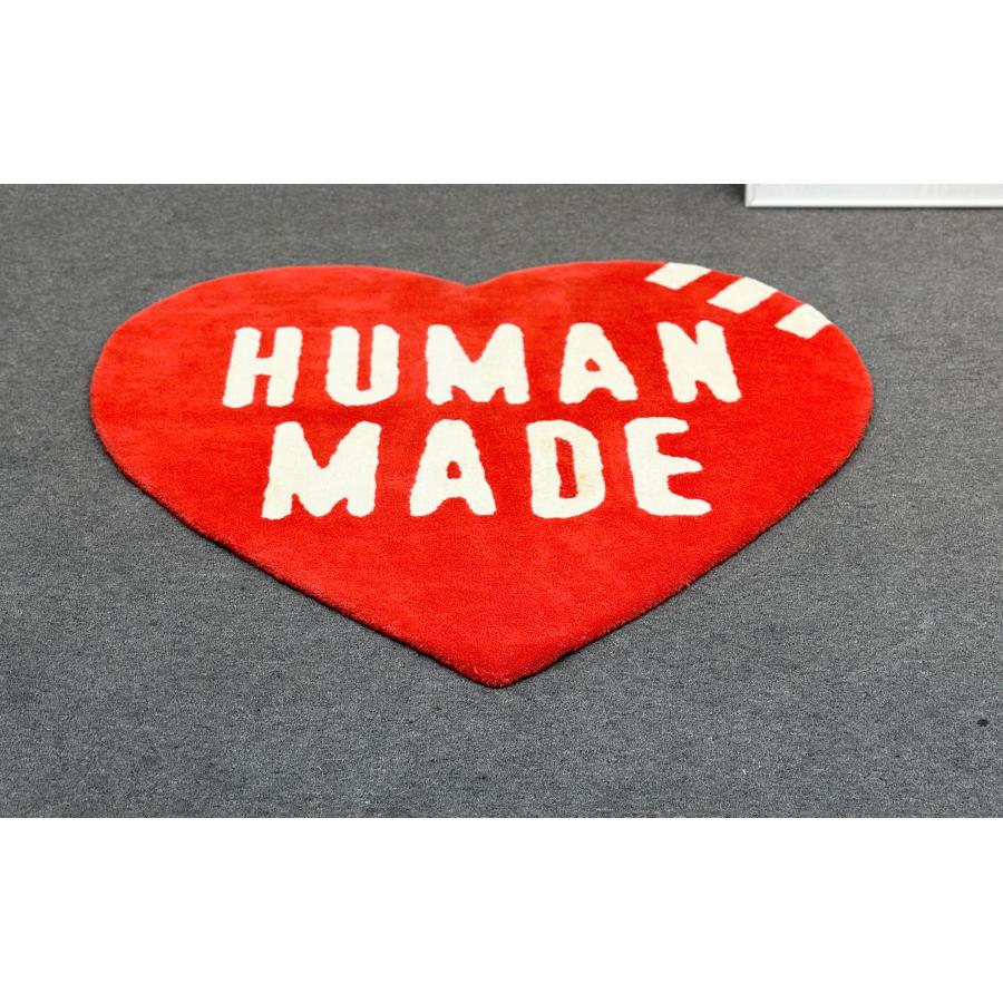 □HUMAN MADE/ヒューマンメイド□HEART RUG LARGE RED ラグ Lサイズ