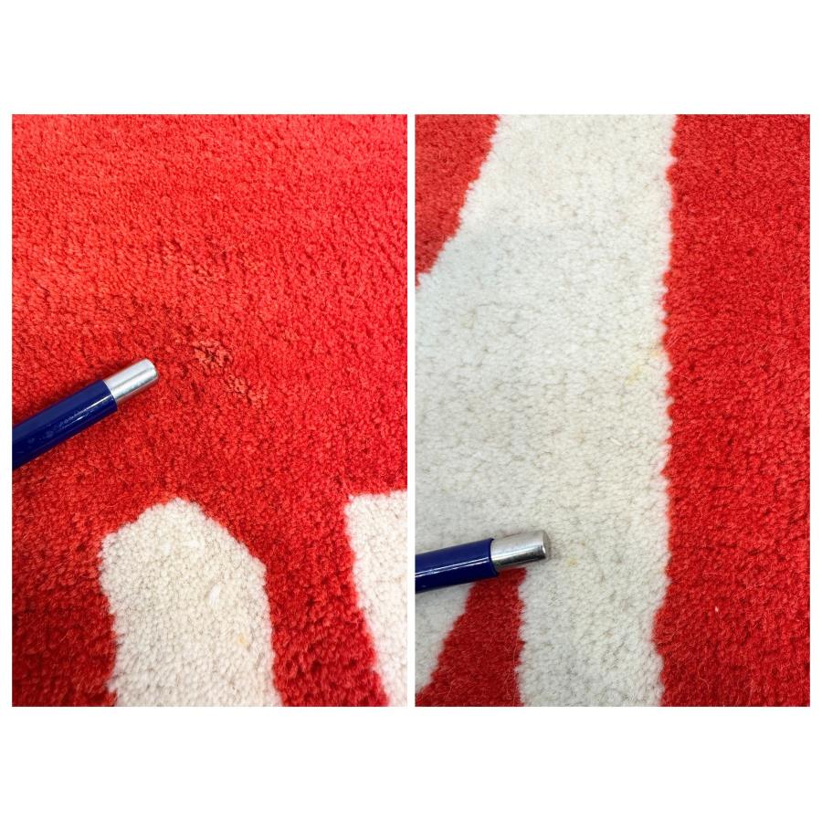 □HUMAN MADE/ヒューマンメイド□HEART RUG LARGE RED ラグ Lサイズ