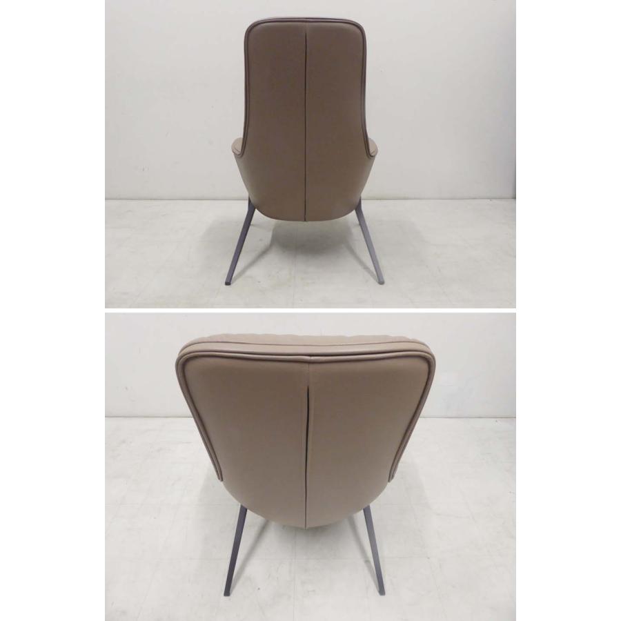 展示品 超美品□Cassina カッシーナ□396 P22 本革 ストレート