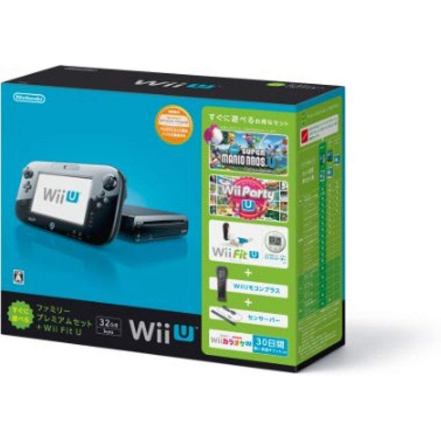 送料無料】【中古】Wii U すぐに遊べるファミリープレミアムセット+Wii