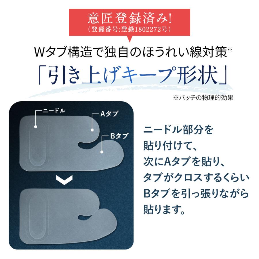 北の快適工房 【爆買WEEKセール!】ほうれい線 化粧品 パッチ テープ