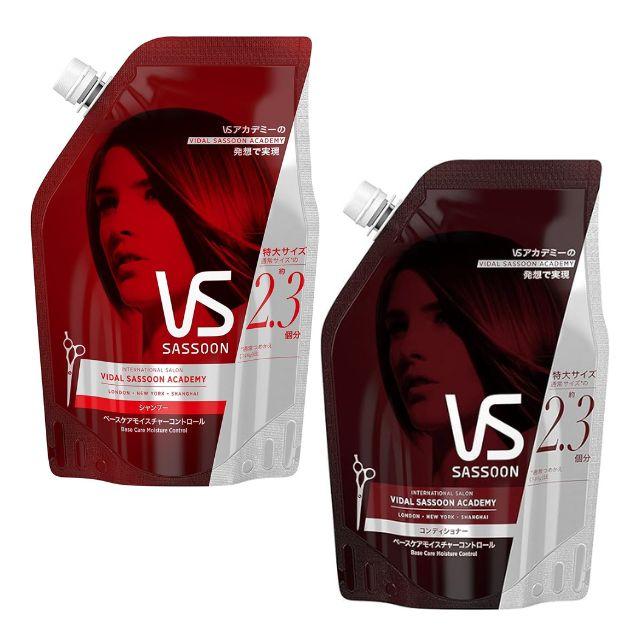 ヴィダルサスーン ベースケアモイスチャーコントロール シャンプー+