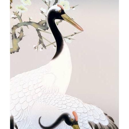 掛け軸 松竹梅鶴亀 (瀬田功舟) 掛軸 : 掛け軸・絵画の専門店 掛軸堂