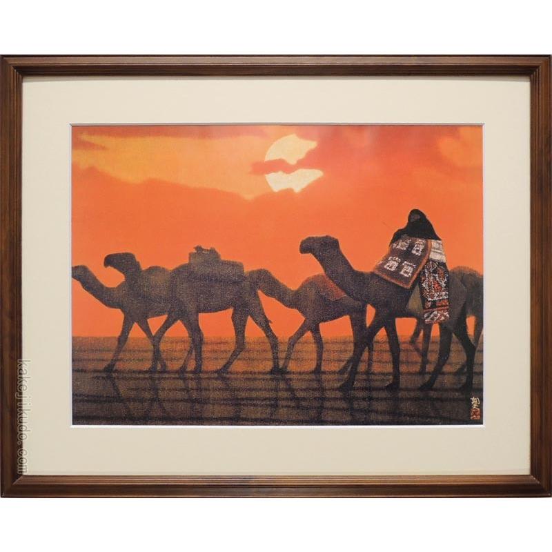 絵画『夕空』ヘイ平山画