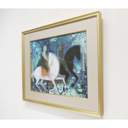 平山郁夫 絵画 仏教伝来 【複製】【美術印刷】【巨匠】【10号