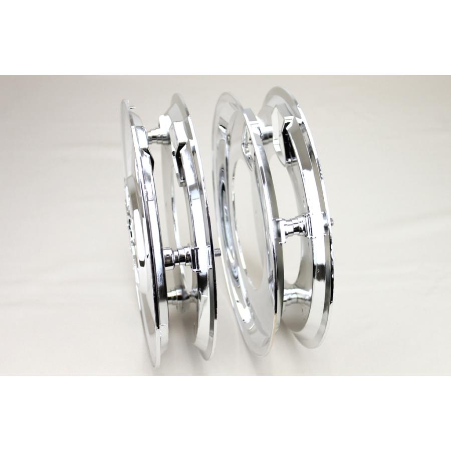 JOG ジョグ 10インチ メッキ ホイールカバー ミント チャンプRS