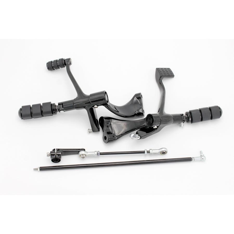 即納スポーツスター フォワードコントロールキット 黒 04-13年