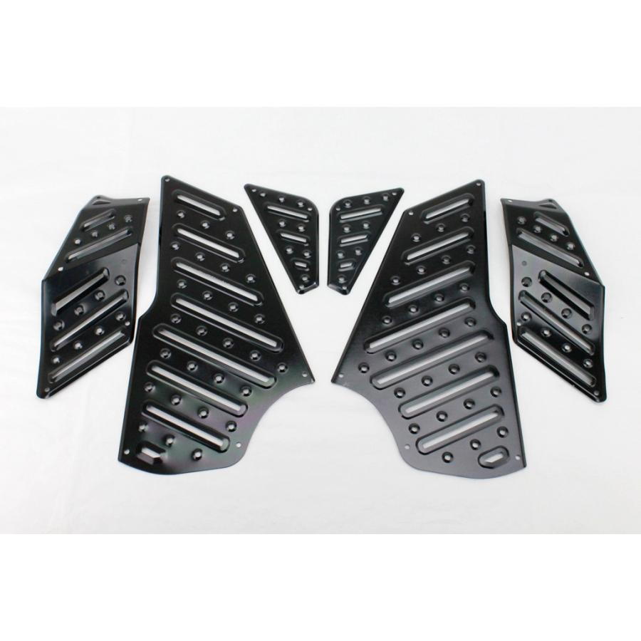 シグナスX SE44J アルミステップボード 6点セット 黒 3型 CYGNUS-X SR