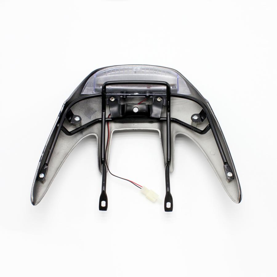 LiveDio ZX AF34 AF35 LEDリアスポイラーセット 黒 ライブディオ