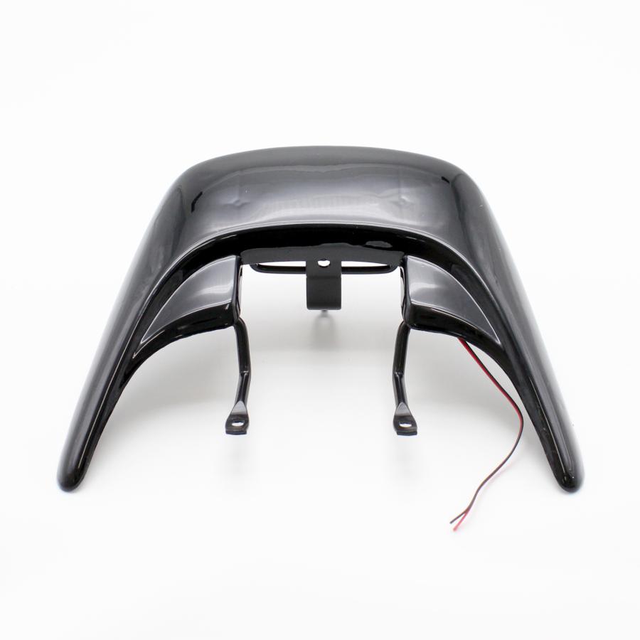 スーパーディオZX AF27 AF28 リアスポイラーLEDセット 黒 SuperDio