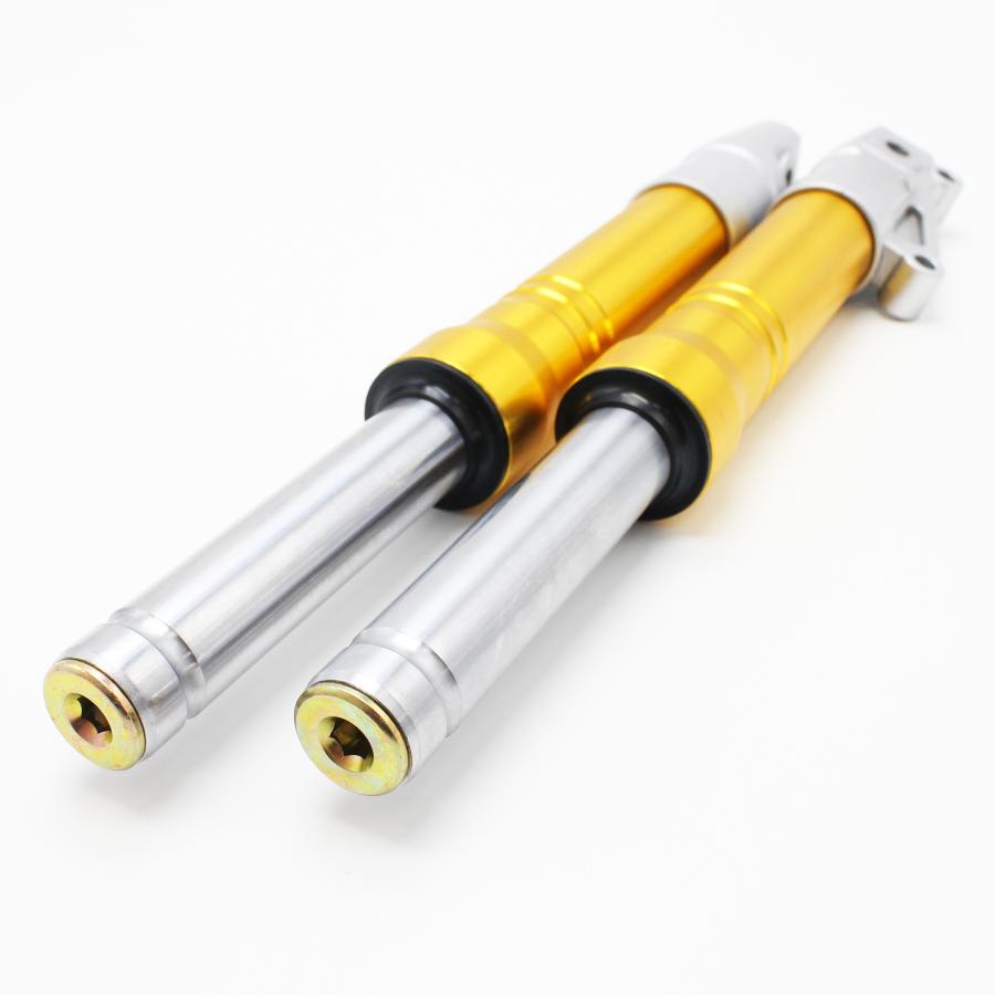 ディスクブレーキ用 ライブディオ ZX AF35 フロントフォーク ゴールド