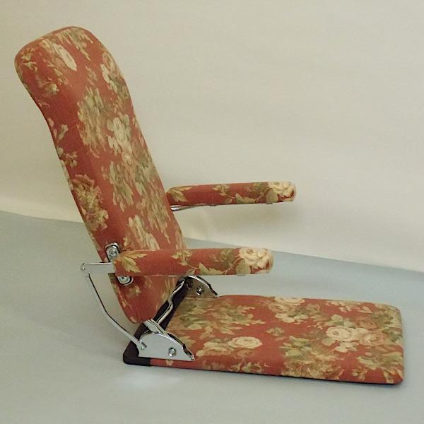 光製作所 光製作所座椅子 おりたたみ式肘掛け付き 日本製 MC-No.56