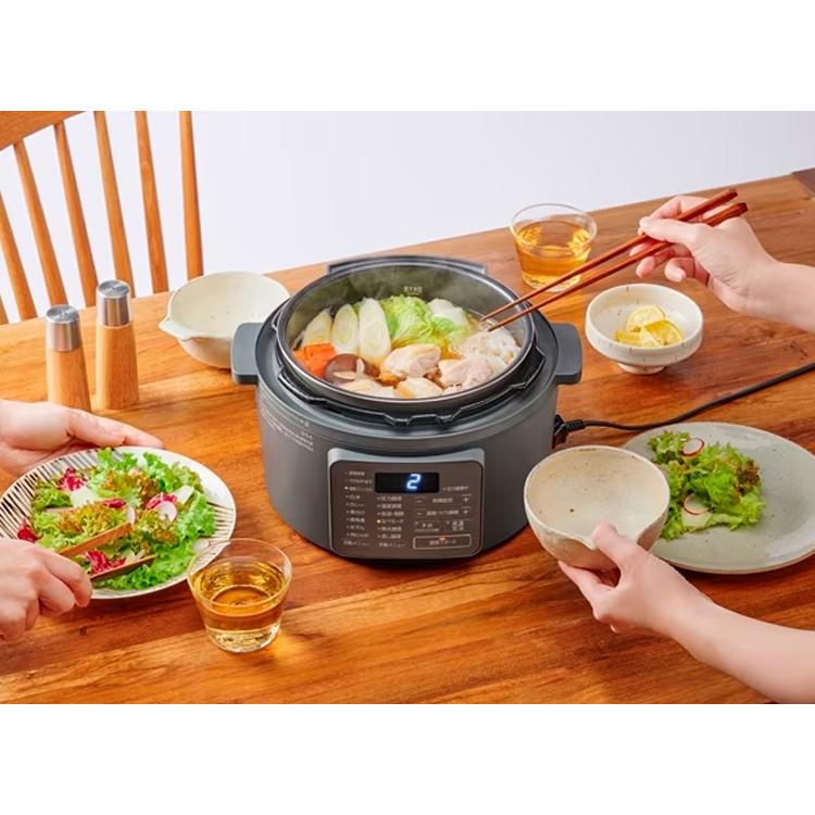 アイリスオーヤマ 電気圧力鍋 3.0L PC-MB3-H : カネマサかなものe-shop