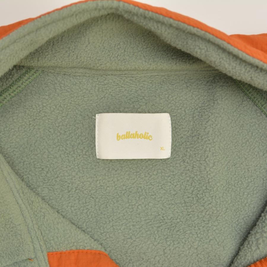 ballaholic / ボーラホリック ハーフボタン 2ポケット フリース