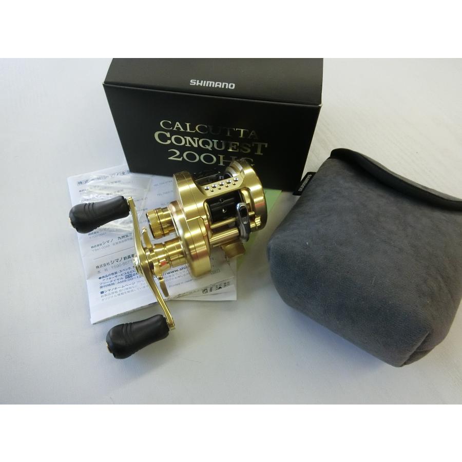 シマノ 15 カルカッタコンクエスト 200HG 〇USED〇〇1118〇