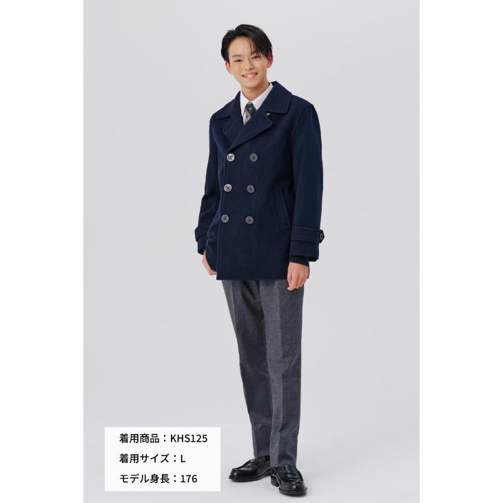 KANKO Harajuku Select スクールコート 男子ピーコート 学生 ネイビー
