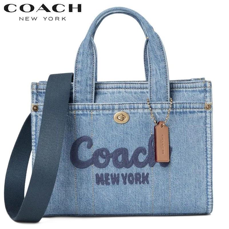 COACH（コーチ） デニムバッグ CR659 2025春新作 トートバッグ