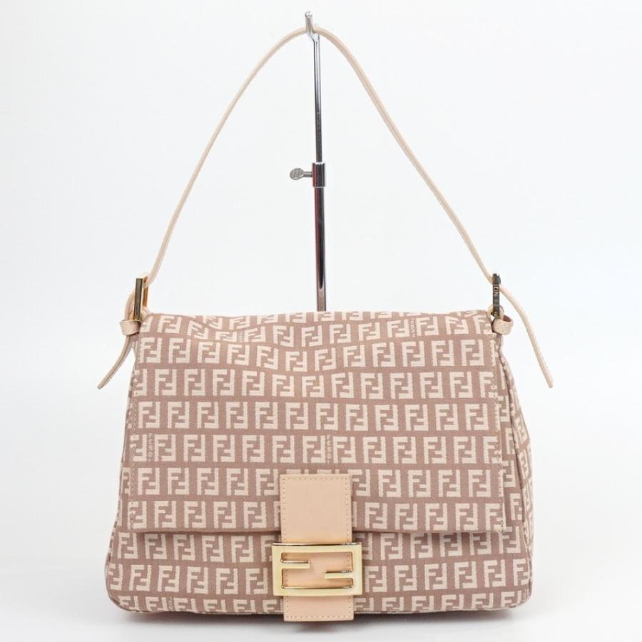 FENDI（フェンディ） ズッキーノ マンマバケット ピンク系 ゴールド