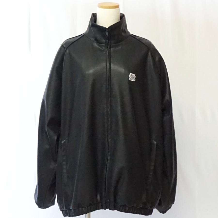 BLACK EYE PATCH ブラックアイパッチ レザートラックジャケット