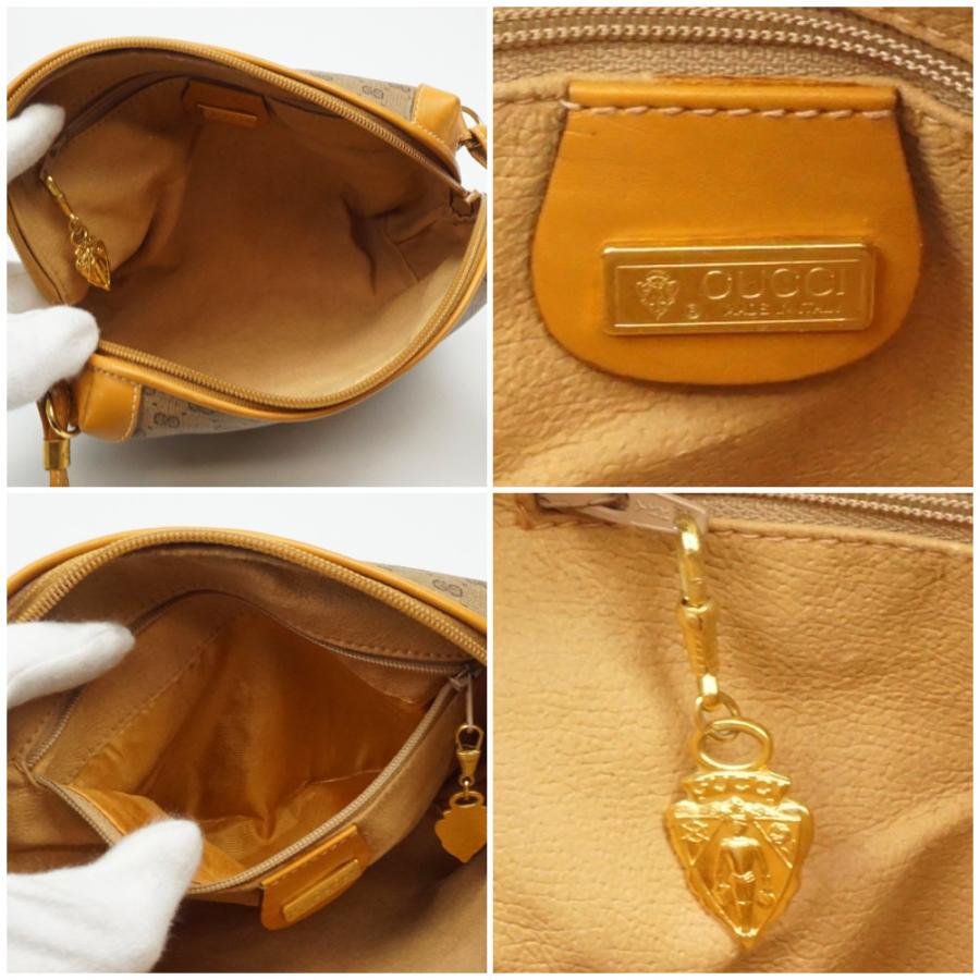 GUCCI（グッチ） 007・58・0093 マイクロGGショルダーバッグ ブラウン