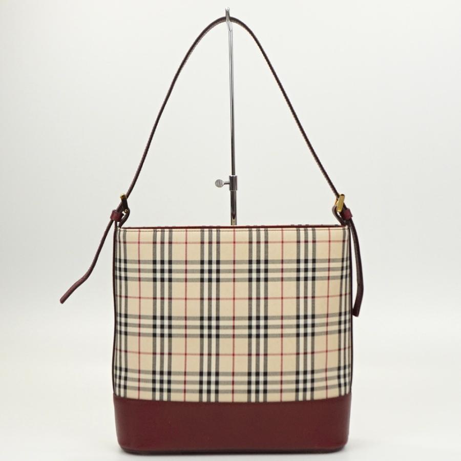 BURBERRY（バーバリー） ノバチェック ショルダーバッグ ベージュ